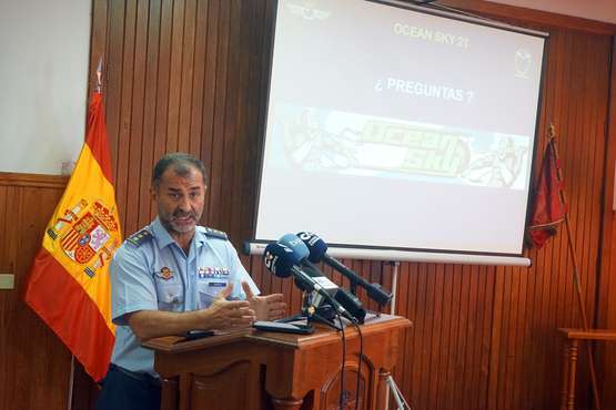  La Base Aérea de Gando se prepara para el ejercicio Ocean Sky 2021/Acfi Press.