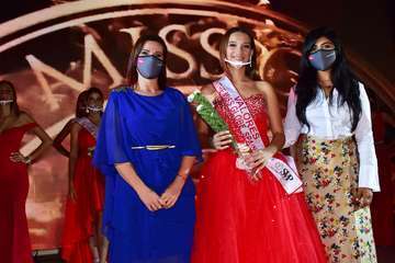 La joven teldense Celeste Ramírez, The Miss Globe Spain 2021/TA.