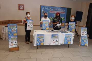 La presentación del evento benéfico tuvo lugar este viernes en la sede del colectivo vecinal de Los Llanos de Telde/TA.