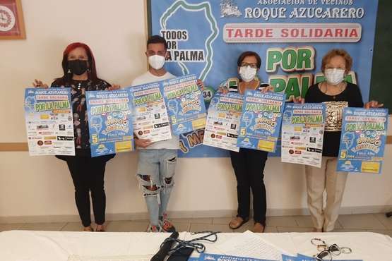 La presentación del evento benéfico tuvo lugar este viernes en la sede del colectivo vecinal de Los Llanos de Telde/TA.