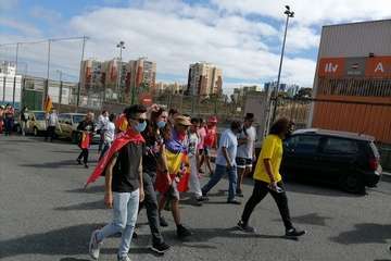  Unas 150 personas rinden homenaje en la Sima de Jinámar a las víctimas del franquismo/TA.