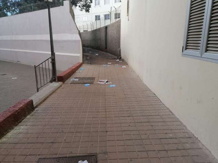 Imagen de los aledaños a la comunidad de vecinos / TA