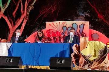 Pregón de las fiestas de San Gregorio 2021 de Telde/TA (fotos 1-13), Antonio Alí (fotos 14-66) e Ildefonso Rodríguez (fotos 67-140).