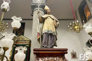 El santo taumatúrgico se prepara para bendecir los campos de Telde tras la pandemia/Francisco Javier Santana.