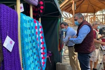 Doce profesionales ofrecen sus creaciones en la Muestra de Artesanía de Los Llanos/TA.