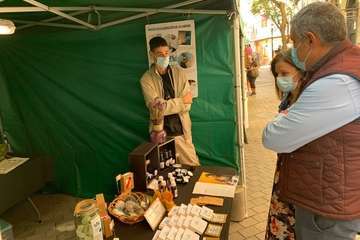 Doce profesionales ofrecen sus creaciones en la Muestra de Artesanía de Los Llanos/TA.