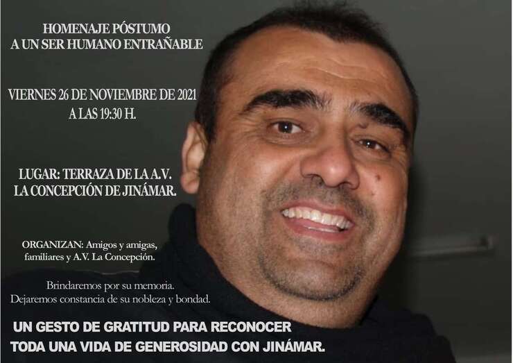 Cartel del homenaje/TA.