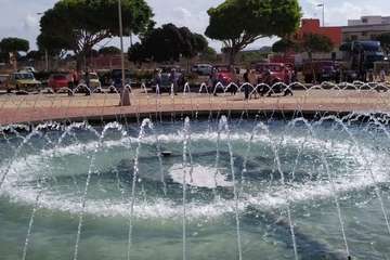 Telde exhibe al aire libre sus coches más antiguos y clásicos/Miguel Florido.