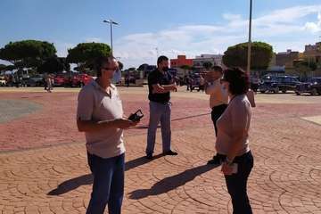 Telde exhibe al aire libre sus coches más antiguos y clásicos/Miguel Florido.