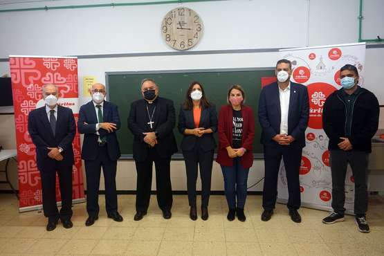 Inauguración del nuevo centro para los sintecho de Telde/TA y Acfi Press.