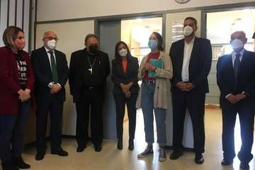 Inauguración del nuevo centro para los sintecho de Telde/TA y Acfi Press.