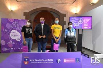 Entrega de los premios del concurso de videojuego de Igualdad de Telde/Francisco Javier Santana.