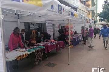Ocho colectivos muestran en Telde sus trabajos en favor de la mujer/Francisco Javier Santana.
