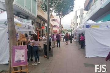 Ocho colectivos muestran en Telde sus trabajos en favor de la mujer/Francisco Javier Santana.