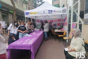 Ocho colectivos muestran en Telde sus trabajos en favor de la mujer/Francisco Javier Santana.