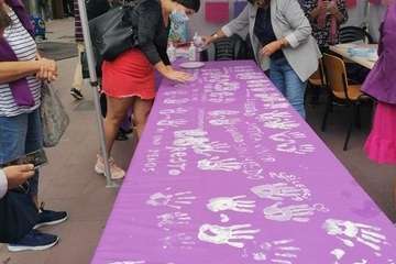 Ocho colectivos muestran en Telde sus trabajos en favor de la mujer/Francisco Javier Santana.