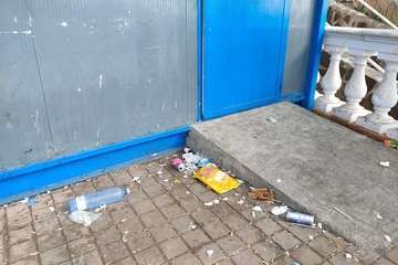 El puesto de salvamento y socorrismo de Salinetas, objeto de frecuentes acciones vandálicas/TA.