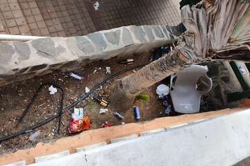 El puesto de salvamento y socorrismo de Salinetas, objeto de frecuentes acciones vandálicas/TA.