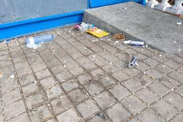 El puesto de salvamento y socorrismo de Salinetas, objeto de frecuentes acciones vandálicas/TA.