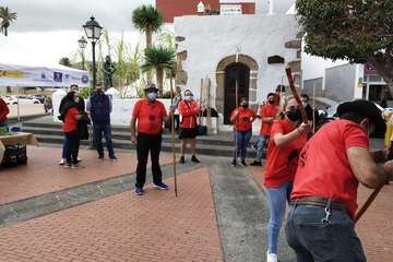 Jinámar disfruta con los deportes y juegos tradicionales/TA.