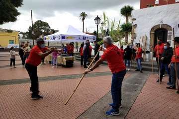 Jinámar disfruta con los deportes y juegos tradicionales/TA.