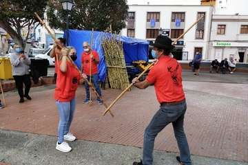 Jinámar disfruta con los deportes y juegos tradicionales/TA.