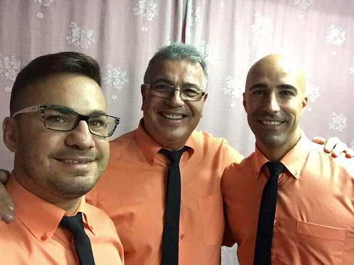 Componentes de la orquesta Haché Tamarindos/TA.