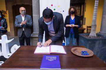 Yrichen oficializa su compromiso con el Marco por la Igualdad-Gran Canaria Infinita/TA.