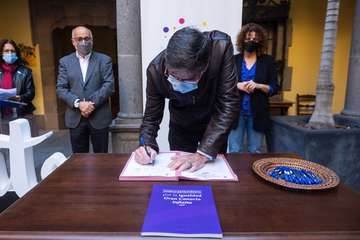 Yrichen oficializa su compromiso con el Marco por la Igualdad-Gran Canaria Infinita/TA.