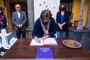 Yrichen oficializa su compromiso con el Marco por la Igualdad-Gran Canaria Infinita/TA.