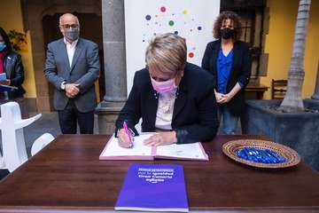 Yrichen oficializa su compromiso con el Marco por la Igualdad-Gran Canaria Infinita/TA.