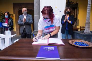 Yrichen oficializa su compromiso con el Marco por la Igualdad-Gran Canaria Infinita/TA.