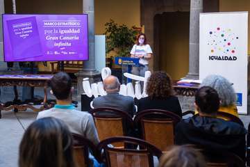 Yrichen oficializa su compromiso con el Marco por la Igualdad-Gran Canaria Infinita/TA.