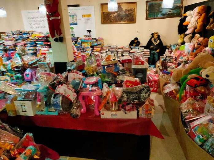 Juguetes recogidos en esta campaña/TA.