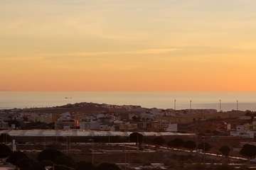 Amanecer sobre el litoral de Telde/Jesús Ruiz Mesa.