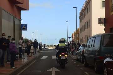 La magia de los Reyes de Oriente se pasea por la costa y el casco urbano de Telde/TA
