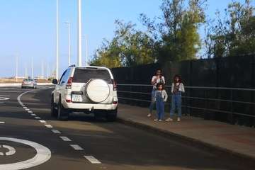 La magia de los Reyes de Oriente se pasea por la costa y el casco urbano de Telde/TA