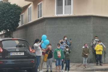 La magia de los Reyes de Oriente se pasea por la costa y el casco urbano de Telde/TA