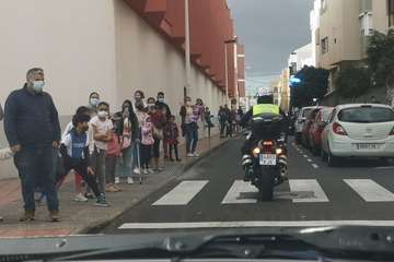 La magia de los Reyes de Oriente se pasea por la costa y el casco urbano de Telde/TA