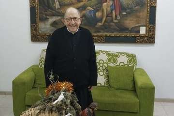 Olegario Peña, el cura más viejo de la Diócesis de Canarias, un habitual de Telde/TA y opusdei.org.