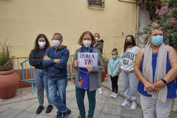 La demanda de fibra óptica motivó este sábado una concentración ciudadana en La Higuera Canaria/TA.