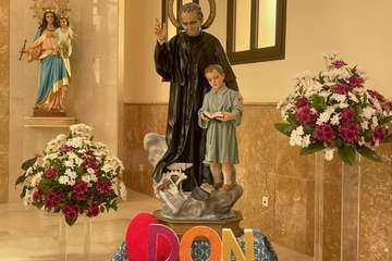  El colegio salesiano de Telde celebra este lunes la festividad de San Juan Bosco/Francisco Javier Santana.