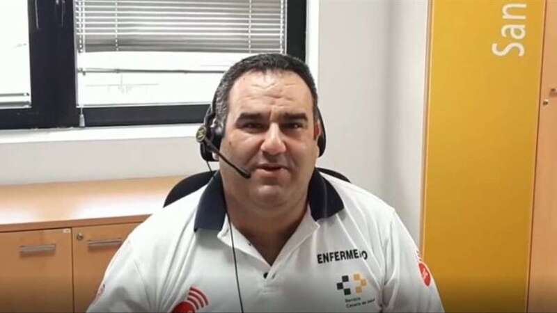 José Juan Tejera, enfermero y técnico de emergencias sanitarias del SUC/TA.
