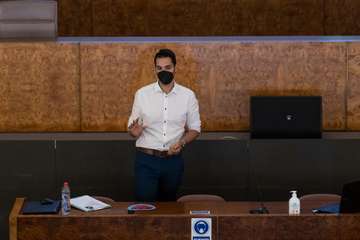  Josep Bordón, de la empresa Eliben (Telde), imparte una ponencia en la ULPGC/TA.
