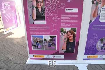 Acto en Telde por el 8M/TA y Francisco Javier Santana.