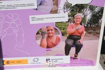 Acto en Telde por el 8M/TA y Francisco Javier Santana.