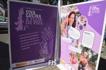 Acto en Telde por el 8M/TA y Francisco Javier Santana.