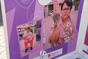 Acto en Telde por el 8M/TA y Francisco Javier Santana.