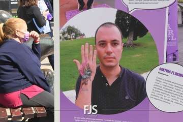 Acto en Telde por el 8M/TA y Francisco Javier Santana.