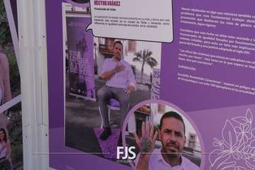 Acto en Telde por el 8M/TA y Francisco Javier Santana.